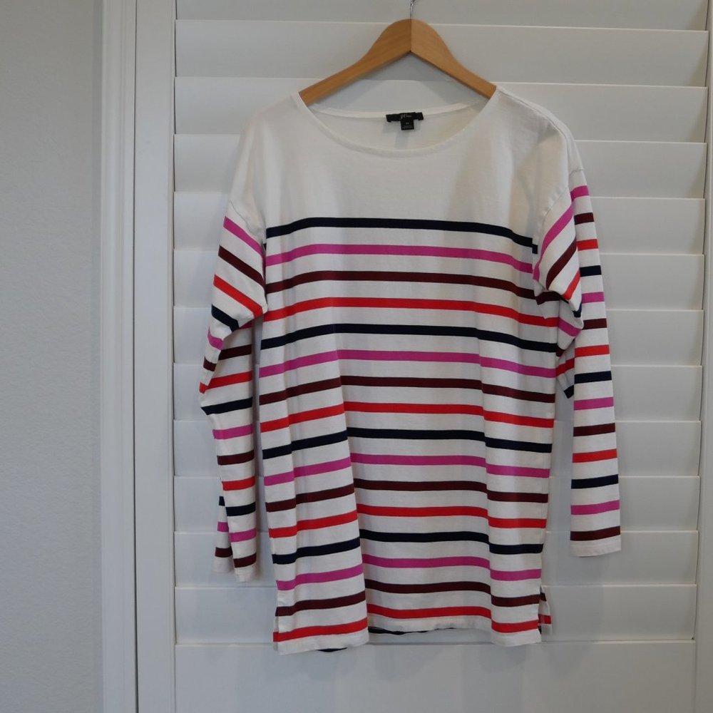 J. Crew Striped Shirt - Picture 2 of 7